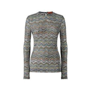 Missoni Women Zig Zag Motif Crenweck Sweater